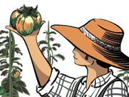 Logotipo de la fruteria Raf El Agricultor